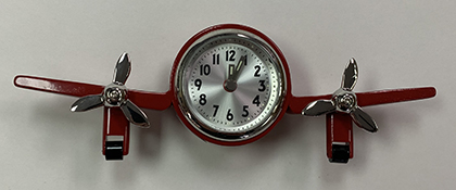 Mini Plane Propeller Clock
