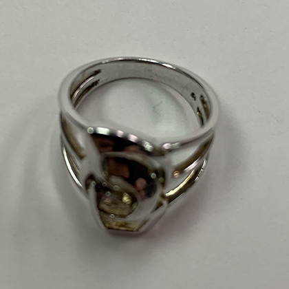 Image for Elle Sterling Silver Ring. Size 8