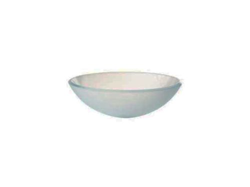Pegasus Vessel Sink in Frosted Crystal