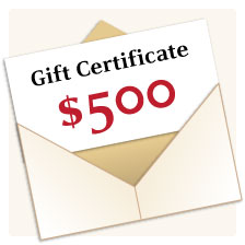 $500 Gift Certificate