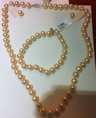 Image for Stunning Pink Pearl Set