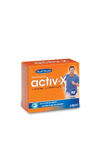 Platimun Naturals - activ-x™ Multivitamin for Men 60sg