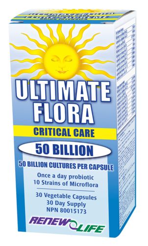 Renew Life - Ultimate Flora Critical Care 50 Billion - 30caps