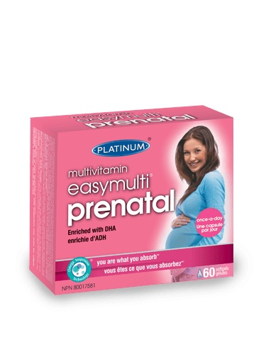 Platinum Naturals - Easymulti Prenatal Multivitamin 60sg