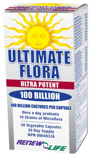 Renew Life - Ultimate Flora Ultra Potent 100 Billion (30 caps)