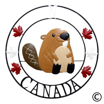 Wall Canada Beaver Circle
